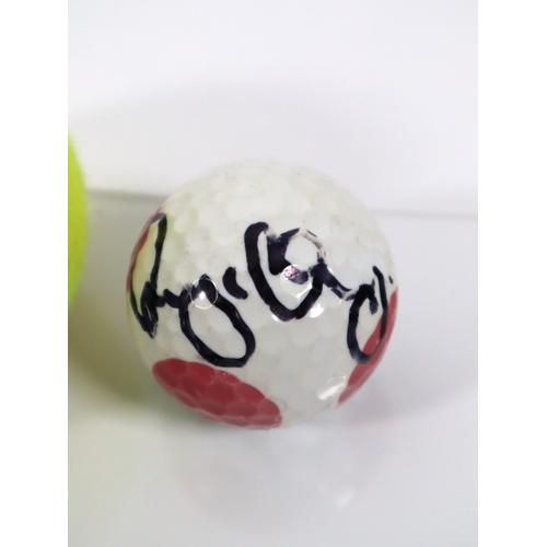 172 - Collection of Sports Personality Signatures Tennis ball signed by ‘Heather Watson’, Golf ball signed... 