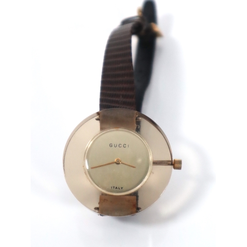 175 - 1970's Gucci Lucite Swiss Movement Watch