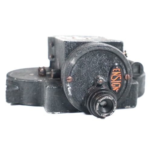 194 - Ensign Auto Kinecam Sixteen Type B 16mm Movie Camera with Taylor-Hobson Cinar Anastigmat 1 Inch FOC ... 