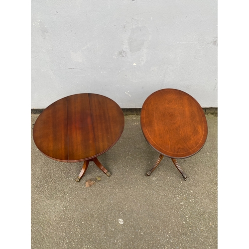 703 - Two Antique mahogany side tables