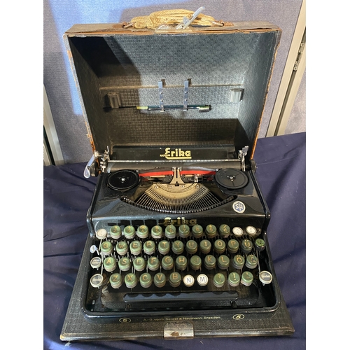 664 - Vintage Gabrielle 25 and Erika type writers