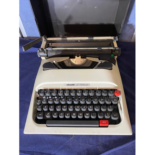 665 - Olivetti LetterA12 and Olmpia Werke type writers