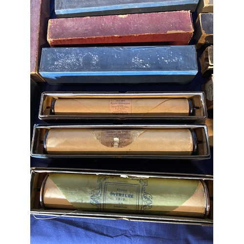 670 - Vintage/Antique Pianola Music rolls