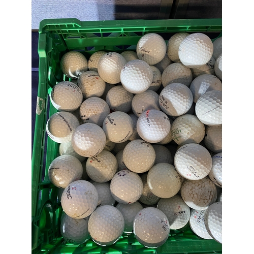 675 - A quantity of Golf balls including Nike, Top Flite, Titleist and more