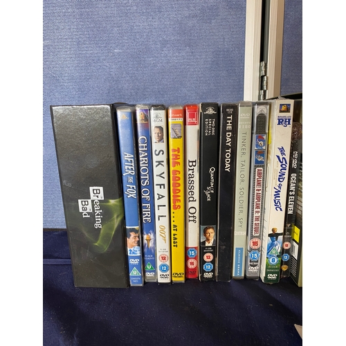 677 - A collection of DVD's including Box sets like Breaking bad and Monty Python