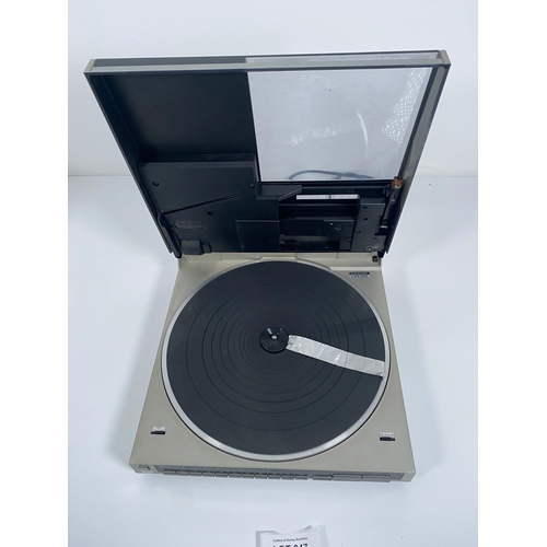 247 - Technics SL-6 Direct drive automatic turntable and a pair of SB-F44 speakers