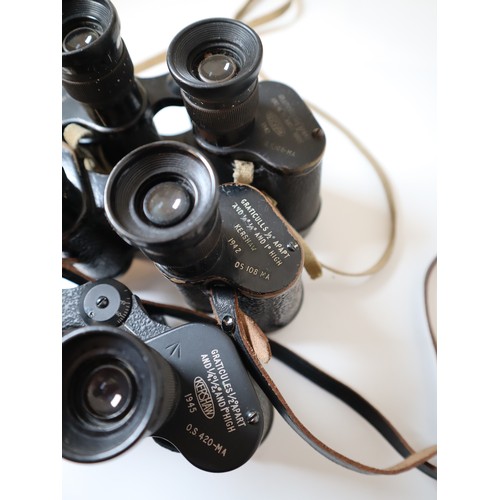 237 - WW2 Binoculars - Kershaw Binoculars BINO PRISM NO. 2 MK2 x6 1942 (2), Kershaw Binoculars BINO PRISM ... 