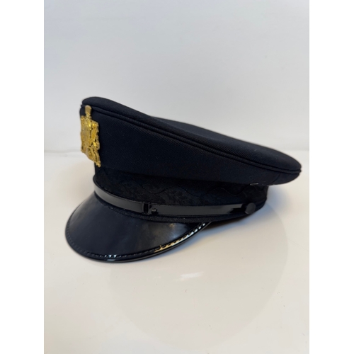 240 - Corporation of London Market Constabulary Hat with Brass City of London Cap Badge - Obsolete Size 7.... 