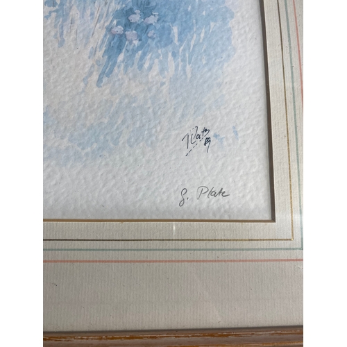 744 - A collection of Four signed watercolours