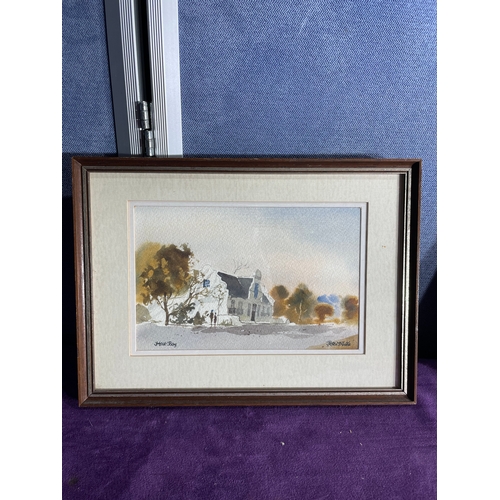 797 - Two original signed water colours by Peter Nills