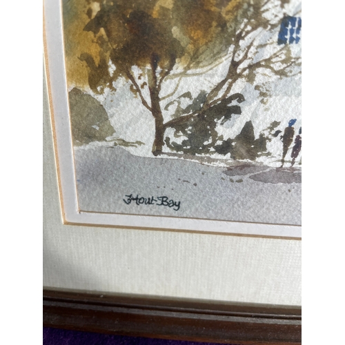 797 - Two original signed water colours by Peter Nills