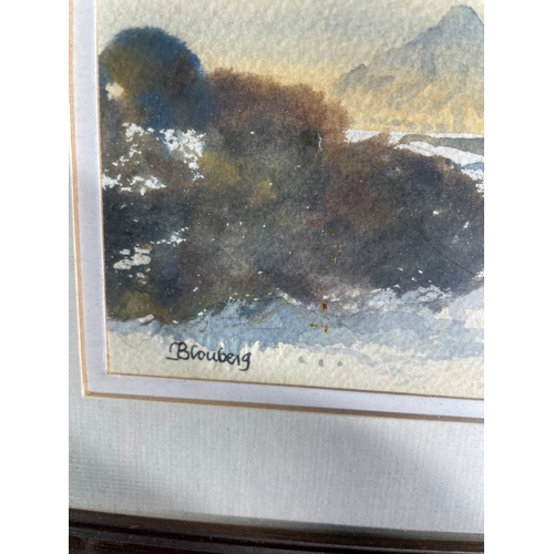 797 - Two original signed water colours by Peter Nills