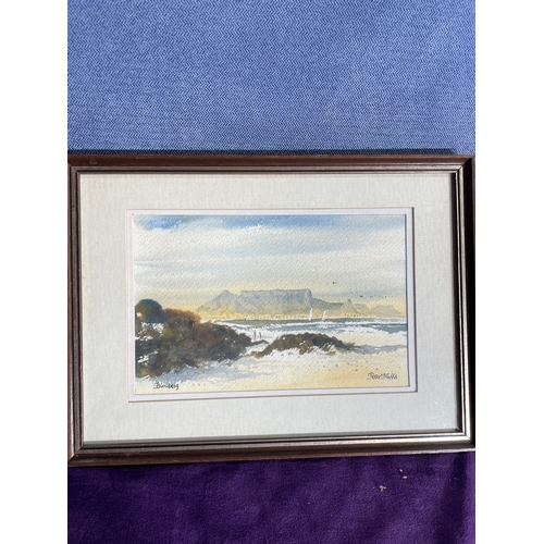 797 - Two original signed water colours by Peter Nills