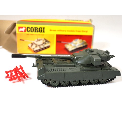 99D - Corgi 906 Saladin Armoured Car + 903 Chieftain Tank