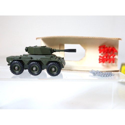 99D - Corgi 906 Saladin Armoured Car + 903 Chieftain Tank