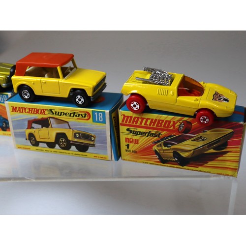 216 - Lesney Matchbox Superfast - 69c - Rolls Royce Silver Shadow - Lime Gold/Black Base, 18e - Field Car ... 