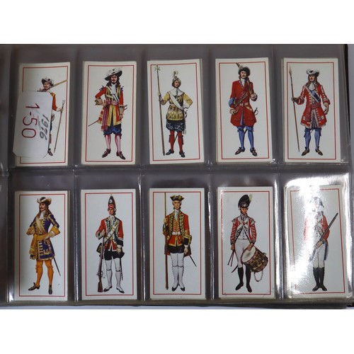 105 - Album Containing Wills & John Player Cigarette Cards Multiple Miscellaneous + Loose / Sleeved Cards ... 