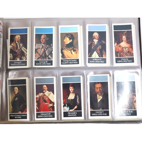 105 - Album Containing Wills & John Player Cigarette Cards Multiple Miscellaneous + Loose / Sleeved Cards ... 