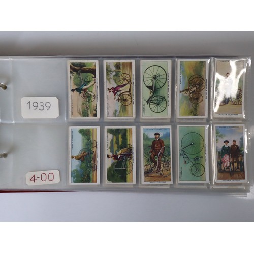 100 - Album Containing 15 Wills & John Player Cigarette Cards Multiple Transport Complete Sets
Sets includ... 