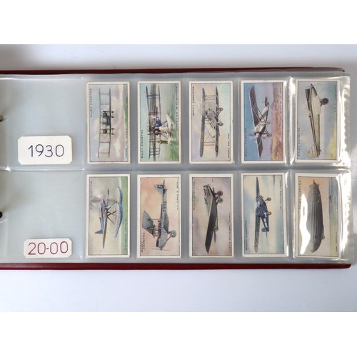 100 - Album Containing 15 Wills & John Player Cigarette Cards Multiple Transport Complete Sets
Sets includ... 