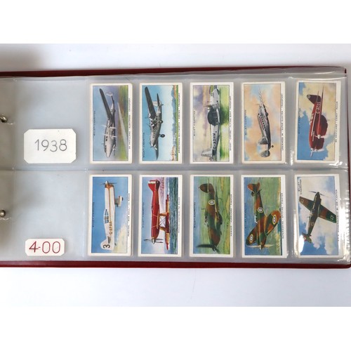 100 - Album Containing 15 Wills & John Player Cigarette Cards Multiple Transport Complete Sets
Sets includ... 