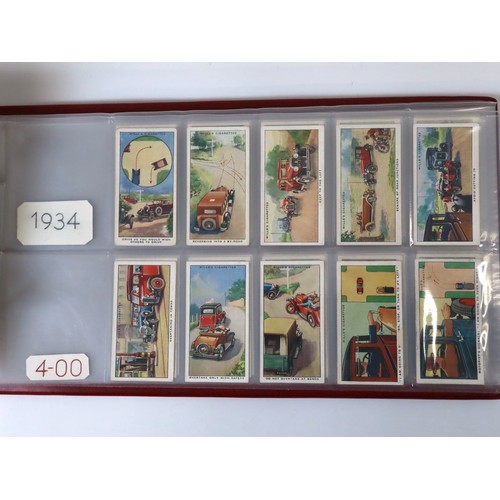 100 - Album Containing 15 Wills & John Player Cigarette Cards Multiple Transport Complete Sets
Sets includ... 