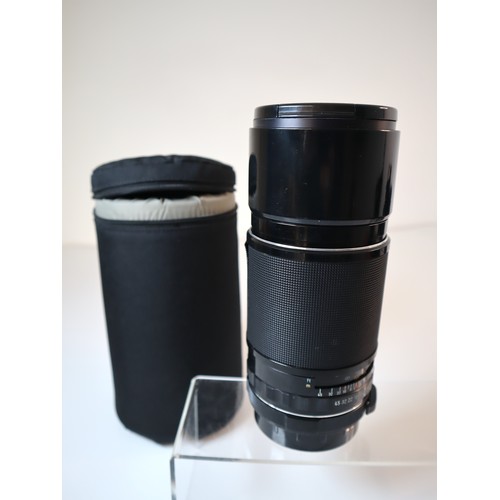 202 - SMC Takumar 6X7 1:4 300mm lens for Pentax 6x7 in soft case
