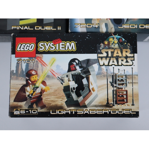 32 - LEGO Star Wars - 7200 Final Duel 1, 7201 Final Duel 2, 7203 Jedi Defense 1, 7204 Jedi Defense 2, 710... 