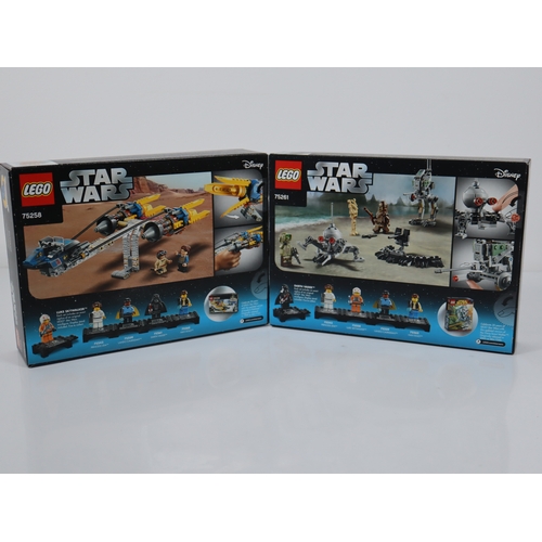 37 - LEGO Star Wars - 75258 Anakin's Podracer & 75261 Clone Scout Walker - 20th Anniversary Editions - Se... 