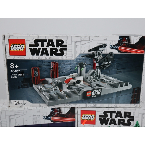 42 - LEGO Star Wars - 40407 Death Star II Battle, 40362 Battle of Endor - 20th Anniversary Edition, 75236... 