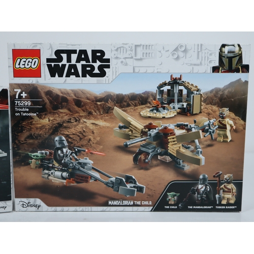 43 - LEGO Star Wars - 75299 Trouble on Tatooine & 75267 Mandalorian Battle Pack- Sealed Box / Unused