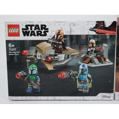 43 - LEGO Star Wars - 75299 Trouble on Tatooine & 75267 Mandalorian Battle Pack- Sealed Box / Unused