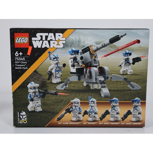 44 - LEGO Star Wars - 75280 501st Legion Clone Troopers, 75345 501st Clone Trooper Battle Pack, 7655 Clon... 