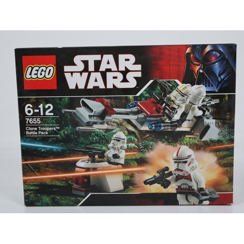 44 - LEGO Star Wars - 75280 501st Legion Clone Troopers, 75345 501st Clone Trooper Battle Pack, 7655 Clon... 