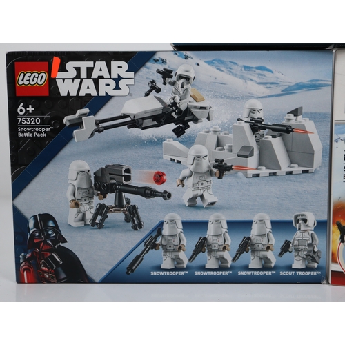 47 - LEGO Star Wars - 9489 Endor Rebel Trooper & Imperial Trooper Battle Pack, 75320 Snowtrooper Battle P... 