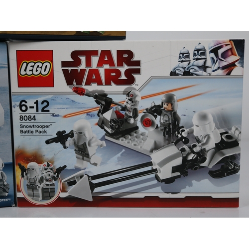 47 - LEGO Star Wars - 9489 Endor Rebel Trooper & Imperial Trooper Battle Pack, 75320 Snowtrooper Battle P... 