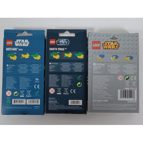 50 - Lego Star Wars - Darth Maul Watches - 9002953, 9005527, 8020332