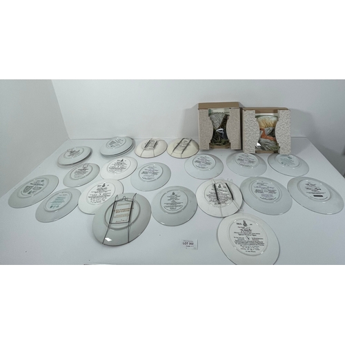 302 - A quantity of collectable wall plates.