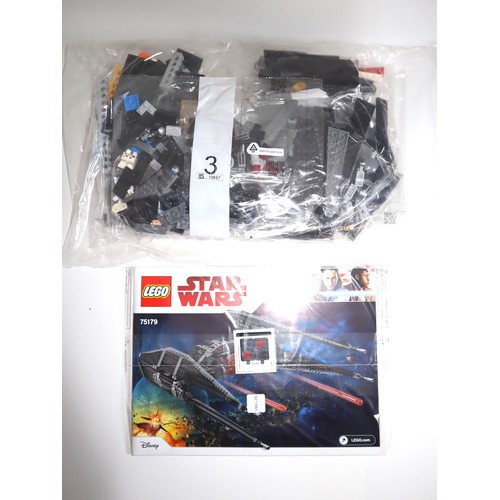 124 - LEGO Star Wars 75179 + 75101 - Complete Sealed Bags with instructions no box