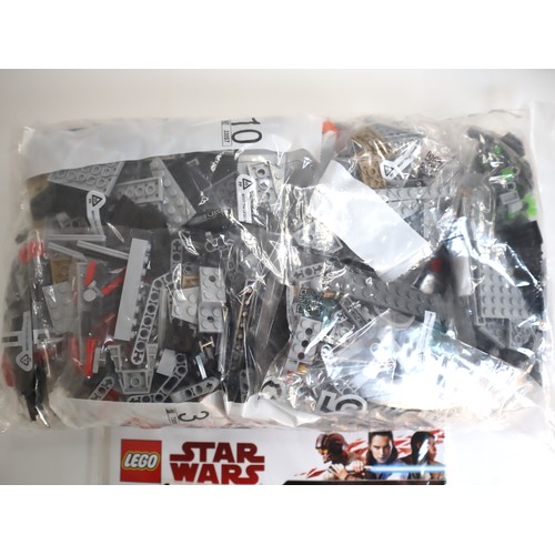 142 - LEGO Star Wars 75190 First Order Star Destroyer - Complete Sealed Polybags + Instructions + Minifigu... 