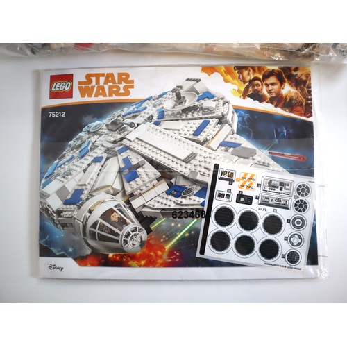 148 - LEGO Star Wars - 75212 Millennium Falcon Kessel Run - Complete Sealed Polybags, Instructions + Minif... 