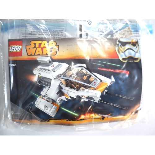 150 - LEGO Star Wars - 75092 , 75048, 75082 - Complete Sealed Polybags, Instructions + Minifigures