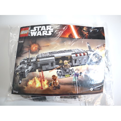 157 - LEGO Star Wars 75140 - Complete Sealed Polybags, Instructions + Minifigures - No Boxes