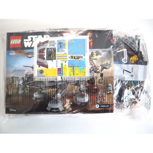 167 - LEGO Star Wars - 75157 - Complete Sealed Polybags, Instructions + Minifigures - No Boxes