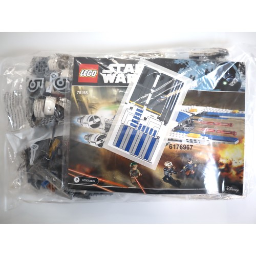 169 - LEGO Star Wars - 75155 - Complete Sealed Polybags, Instructions + Minifigures - No Boxes