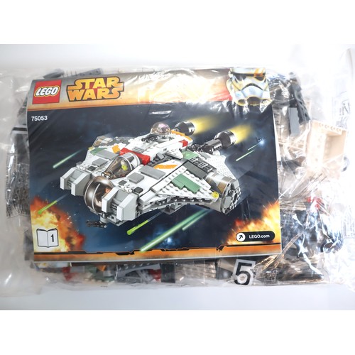 172 - LEGO Star Wars - 75053 - Complete Sealed Polybags, Instructions + Minifigures - No Boxes