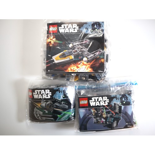 177 - LEGO Star Wars - 75172, 75169, 75168 - Complete Sealed Polybags, Instructions + Minifigures - No Box... 