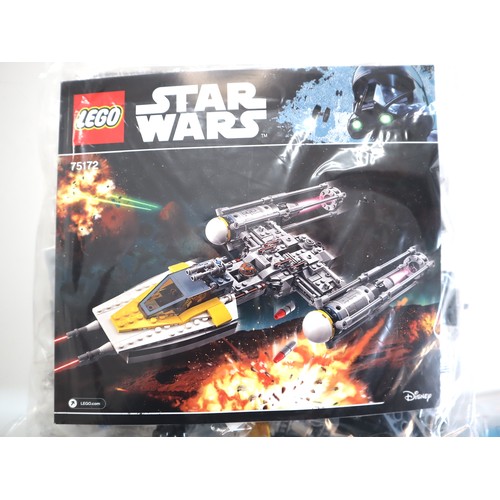 177 - LEGO Star Wars - 75172, 75169, 75168 - Complete Sealed Polybags, Instructions + Minifigures - No Box... 