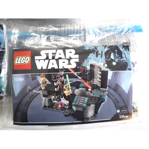 177 - LEGO Star Wars - 75172, 75169, 75168 - Complete Sealed Polybags, Instructions + Minifigures - No Box... 