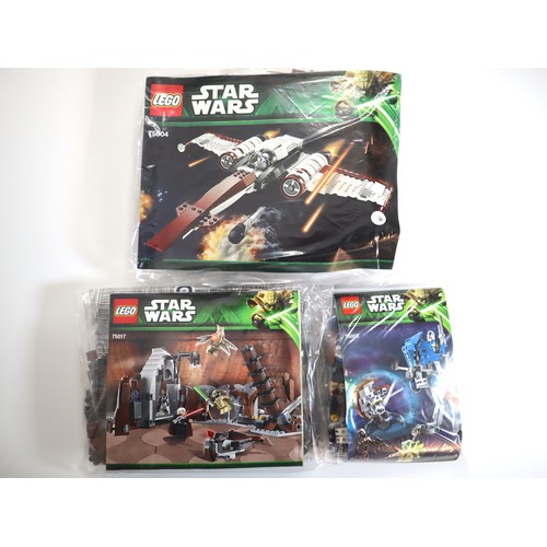 178 - LEGO Star Wars - 75017, 75002, 75004 - Complete Sealed Polybags, Instructions + Minifigures - No Box... 